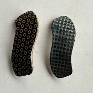 Patterned Ceramic Hair Clips